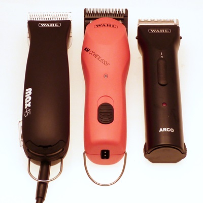 Wahl & Moser Dog Grooming Clippers.
