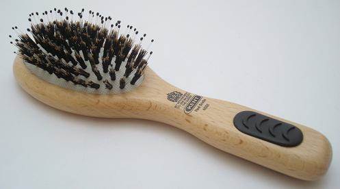 Kent PF02 Bristle/nylon hairbrush, small