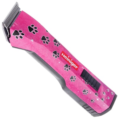 Heiniger Saphir Cordless Clipper, Pink Paws