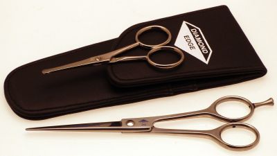 Diamond Silk Safety scissors set with pouch