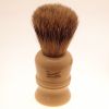 Progress Vulfix 404 shaving brush, small wood shaving bowl and Progress Mach 3 razor