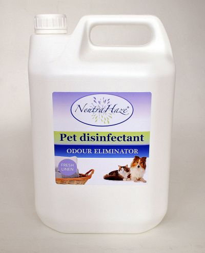 NeutraHaze Odour Eliminating Pet Disinfectant, Fresh Linen