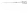 Roseline 86366 ball-tipped curved scissors - 6 1/2"