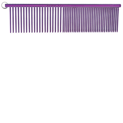Resco Combination comb, 1 1/2" long teeth, winners purple