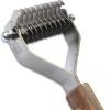 Mars Coat King Grooming Rake with Blunt teeth