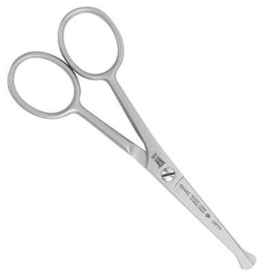Roseline 86445 left-handed ball-tipped safety scissors - 4 1/2"