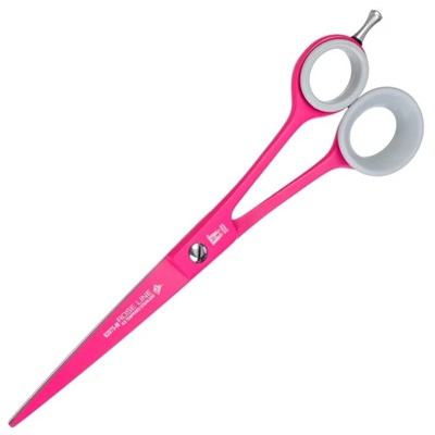 Roseline 82075-M 7 1/2" Pink trimming scissors