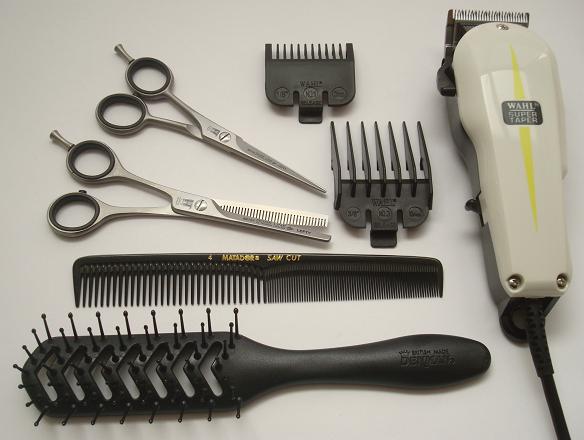 Super quality hairdressing kit - LEFT-HANDED